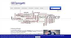 Desktop Screenshot of geoprogetti.com
